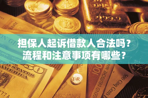 济南担保人起诉借款人合法吗？流程和注意事项有哪些？