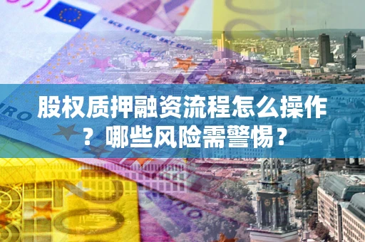 济南股权质押融资流程怎么操作？哪些风险需警惕？