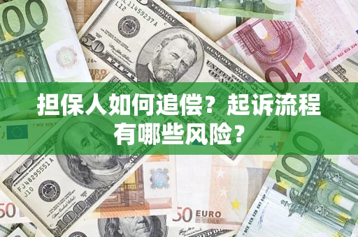 济南担保人如何追偿？起诉流程有哪些风险？